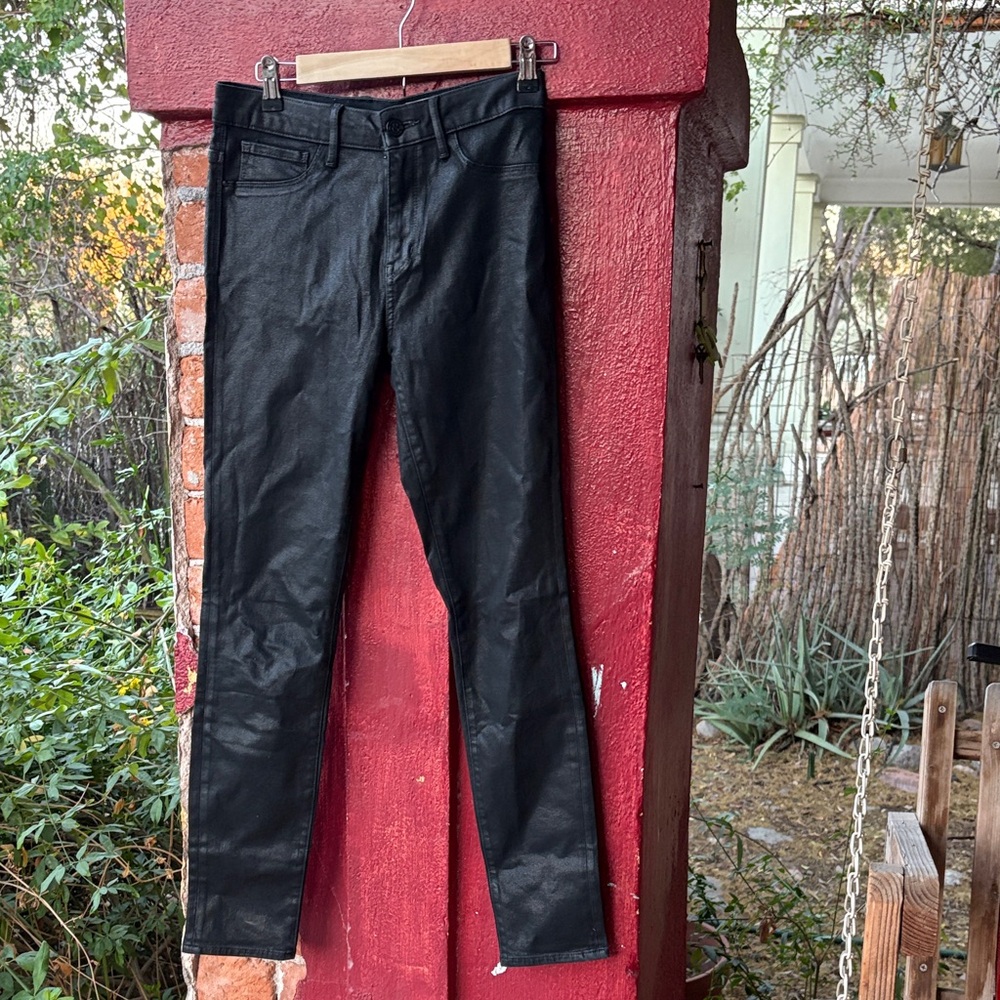 Treasure & Bond Black Textured Pants